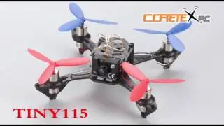 Tiny115 - little speedy beast (2s battery, brushed motors)