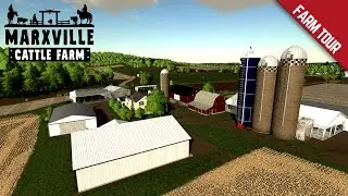 FARM TOUR! | Marxville Wisconsin by MRG Mapping | FS19