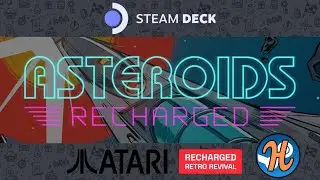 Asteroids: Recharged (Steam Deck & Humble Bundle)