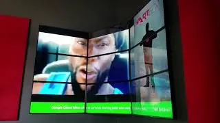 Kevin Hart Video Wall Inside Of HartBeat Studios