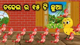 ଚଢେଇ ର ୧୫ ଟି ଛୁଆ || Tiki Chadhei  Gapa || Odia Stories || Odia Gapa || chadhei ra 15 ti chhua