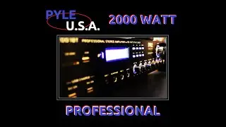 Pyle 2000 Watt Amp Tutorial and Review - Episode 2