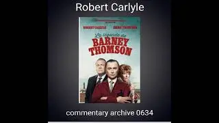 The Legend of Barney Thomson Audio Commentary