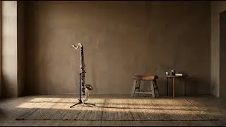 Neo Classical Bass Clarinet Music for Quiet Focus, Slow and Aesthetic Afternoon Light