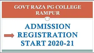 MJPRU Admission  2020 Registration start B.A B.Sc B.com
