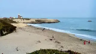 [4KHDR]  E-Bike Ride on West Cliff Drive, Santa Cruz