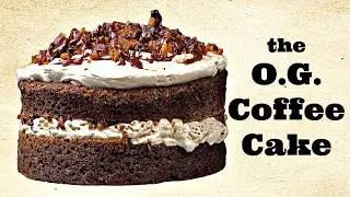 Vegan Coffee Cream Cake
