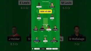 SKN vs BR Dream11, SKN vs BR Dream11 Prediction, SKN vs BR Dream11 Team Prediction, CPL 2024