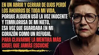 Mi nieto me llamó llorando… Perdí todos mis ahorros en una mentira cruel | Historia Real