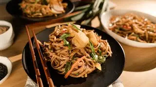 Budget-friendly Recipe: Crispy Baked Tofu, Chilled Asian-Style Noodles