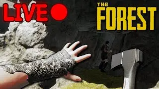 🔴 LIVE | Two Young Men Stranded on Private Island (Part 2)! | The Forest Livestream