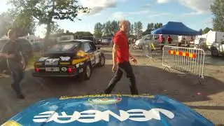 Stage 1 Vastras Midnight sun rally 2012