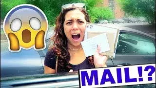 CHECKING MY PO BOX FOR THE FIRST TIME & OPENING MAIL!!