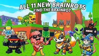 How To Get All 11 NEW BRAINROTS  Update in Find the Brainrot (340) | Roblox