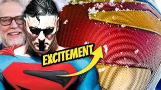 James Gunn's DCU New Superman Logo | What does the new Superman emblem look like?
