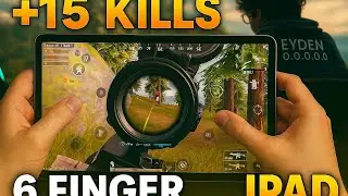 15 KILLS with 6 Finger iPad Setup &ndash; Insane PUBG Mobile Gameplay!