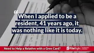 Petitioning a Relative for a Green Card