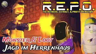 Monsterjagd im Herrenhaus - R.E.P.O Gameplay deutsch - 4er Koop