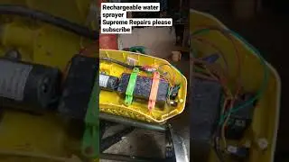 Rechargeable water sprayer