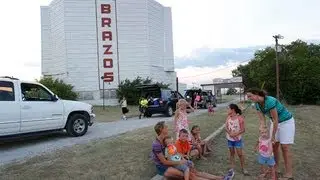 Granbury's Brazos Drive-In Movie Theater