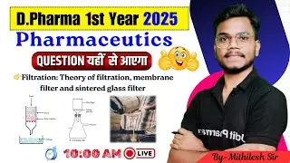 Pharmaceutics Important Question | Filtration | D.Pharma 1st Year 2025 Imp Topic | #pharmaceutics