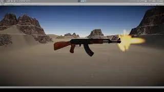 Muzzle Flash Effect | Unity Particle System
