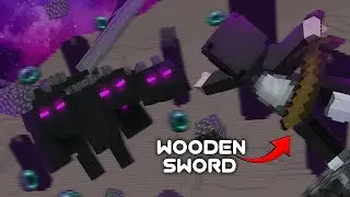 Aku Tamatin Minecraft Cuman Pake Tools Dari Kayu