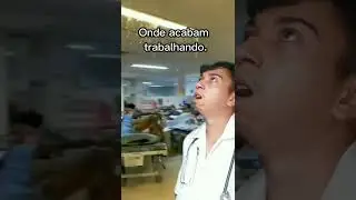 Onde queria trabalhar #enfermagem #trabalho #hospital #humor