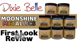 How To Use Dixie Belle Moonshine Metallic Paint