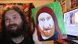 How Music Biz Marty Trolled Me For A Painting and Cyrax 2