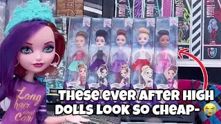 Doll collection update! Talking about new dolls and my doll displays! (Ever After High & Winx Club)