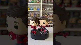 Spider-Man No Way Home Un masked Spider-Man Set Funko Pop Vinyls