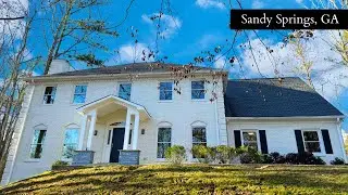 STUNNING FULLY RENOVATED HOME FOR SALE IN SANDY SPRINGS, GEORGIA - 6 Bedrooms - 5.5 Bathrooms