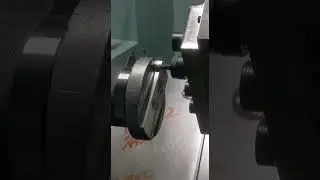 SYNE CNClathe wt servo turret and end mill#CNC #machine #machinetool #turning #precision #automation