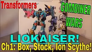 Transformers Custom CW Liokaiser, Ch1: Box, Stock Release, Ion Scythe &mdash; настоящий обзор GotBot НОМЕР 644
