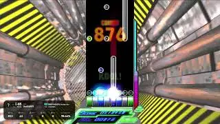 [EZ2ON REBOOT:R] (16) 8K Black industry (And More Rock version) [SHD] 올콤보 !!