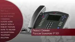 Polycom Soundpoint IP 501 Product Overview