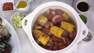 Cook's Essentials 4.6-L Ceramic Steam and Serve System on QVC