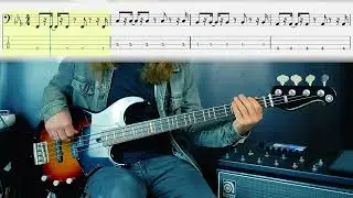 Lady Gaga - Abracadabra (Bass Cover Tabs) #ladygaga  #basscover