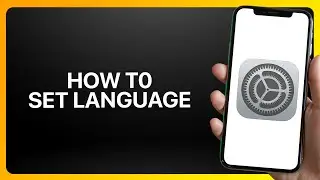 How To Set Language In iPhone Settings 2026! Tutorial