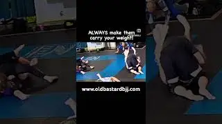 When in doubt, bring the SMESH. #bjjblackbelt #combatbase #magicbjj #oldbastardbjj #bjjmentalmodels