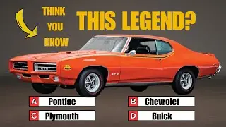 Think You Know These 20 Vintage Performance Cars? Prove It!