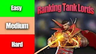 Marvel Rivals: Tank Lord Difficulty Ranked (Tier List) | Jsleek21