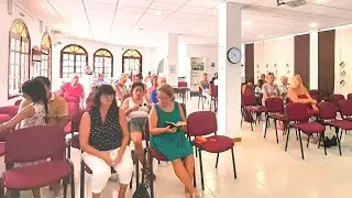 English Church Benidorm Sunday Service Visiting Pastor Ivor Greer, Richard & Sharon Lead Worship