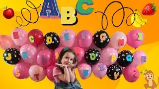 Balloons Alphabet with Emily | ABC  Adventure | Learn The Alphabet |