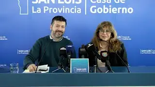 Dr Ariel Brezigar y Dra Nora Ort&iacute;z Ponce, Ministerio de Salud