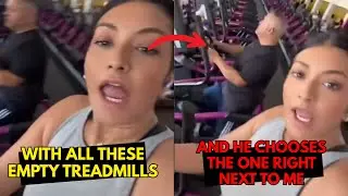 Woman Tries to Get Male Attention at the Gym and It Goes Wrong