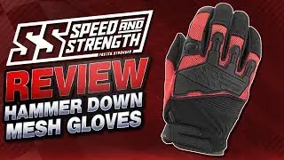 Speed and Strength Hammer Down Mesh Gloves Review from Sportbiketrackgear.com