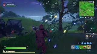 Fortnite || Star Wars Mission-Raise your Banner to Capture TIE Fighter crash sites loc.
