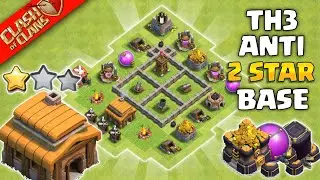 Town hall 3(Th3) Base | Town hall 3(Th3) Farming/Trophy/Pushing/War Base | Coc Th3 Base (Link) 2022